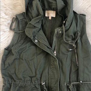 Skies are Blue Hooded Utility Vest